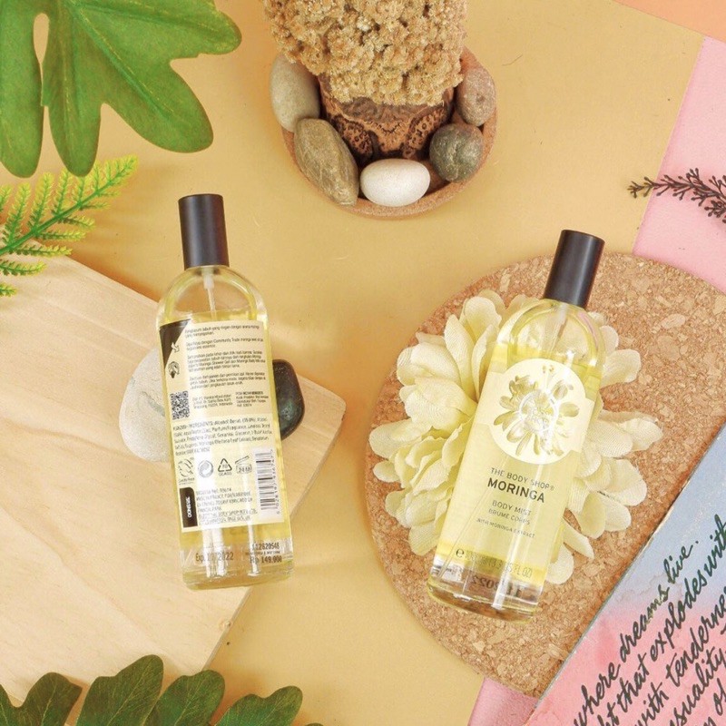 The Body Shop Moringa Fragrance Mist 100ml | fluvy
