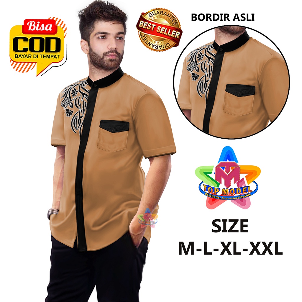 ATASAN KOKO Bordir Asli PRIA ABG DEWASA MUSLIM Sks 00033 BISA COD Dan Gratis Ongkir PAKISTAN Terbaru Baju Termurah dan Terlaris Koko Lebaran Terbaru 2022 koko Ngaji Koko Sholat Koko Terbaru Koko Modern Islami Koko Terbaru Paling Murah Koko ABG Gaul Viral