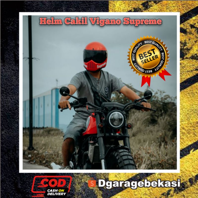 Helm Custom Cakil vigano Supreme cc  Helmet M30 Moto3 ghostbone Bullit bandit hbc cargloss vintage c