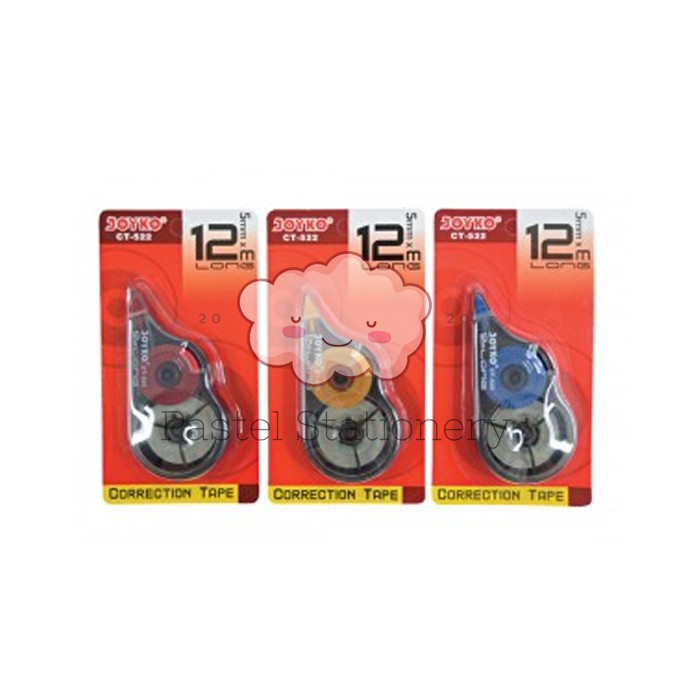 

Correction Tape Tip X - Tip Ex Kertas Roll Joyko CT-522