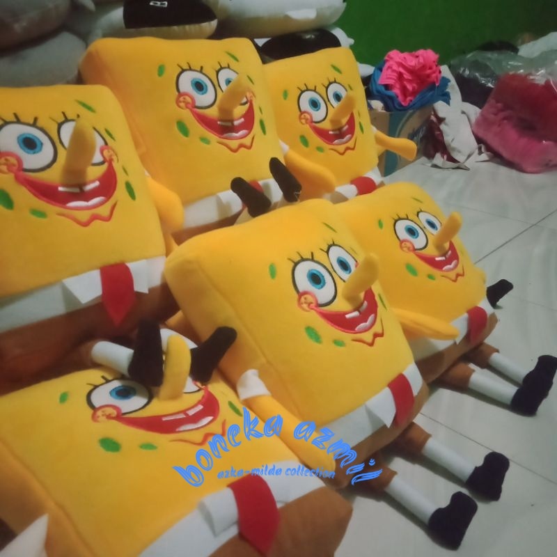 Boneka spongebob size l ukuran 40 cm