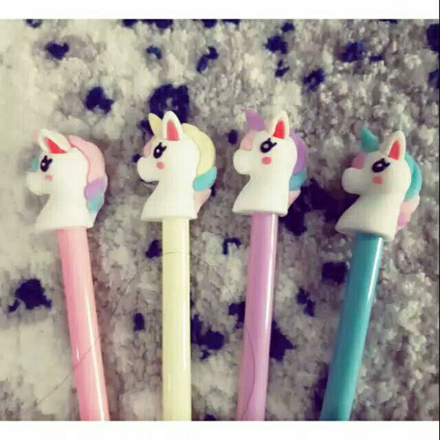 

Pen Gel Karaktek Unicorn Kuda Pony (12pcs)