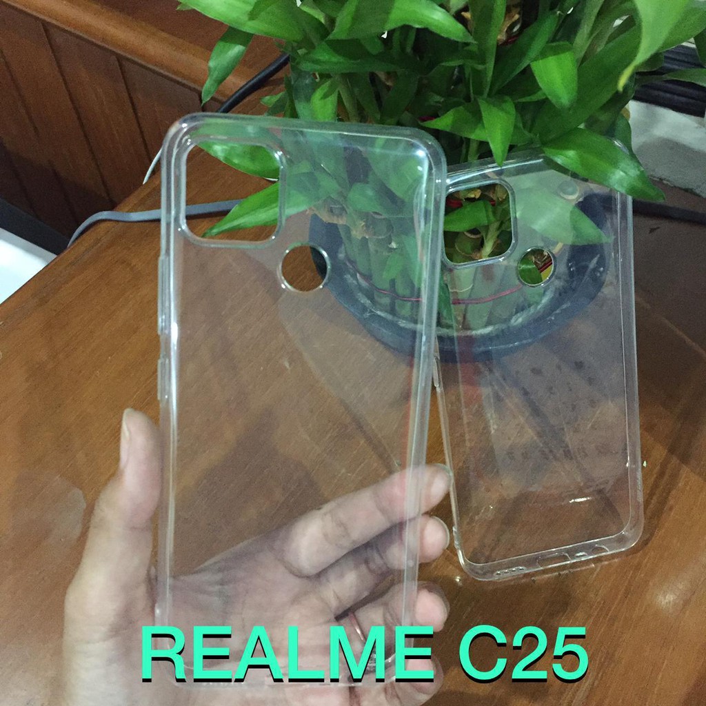 REALME C25 C21 C1 C2 C3 REALME 2 REALME 3 REALME 3 PRO C15 CASE SOFTCASE TPU BENING TRANSPARANT