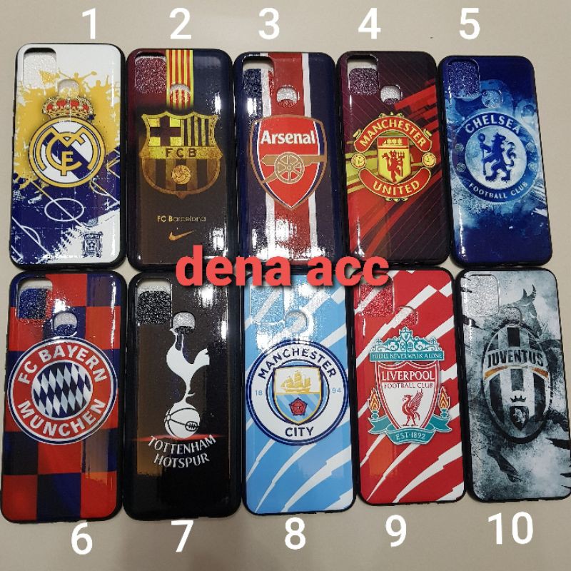 Soft Case Silikon Fuze Motif Gambar Club Bola Infinix Smart 5 X657