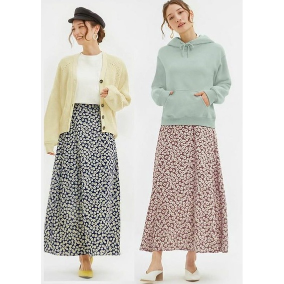 Unq tiered maxy skirt