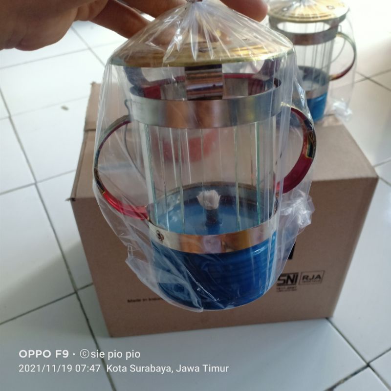 Lentera minyak goreng / lampu unik surabaya