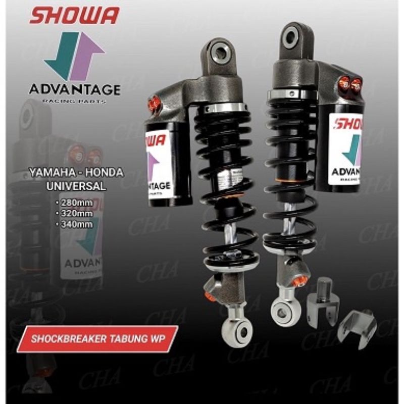 SHOCKBREAKER SHOCK ABSORBER 285MM 340 mm TABUNG ATAS SHOWA WP  Nouvo nmax new aerox NMAX OLD PCX 150