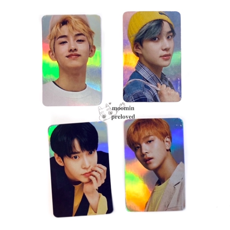 [Official] NCT 2018 PC Holo Empathy Hologram Photocard WINWIN JUNGWOO DOYOUNG HAECHAN
