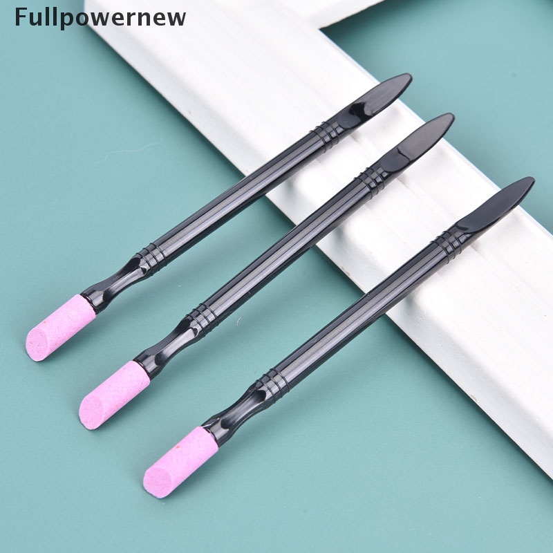 [FULL] 1PC Nail Art Quartz Pusher Cut Tool Manicure Stone Polish Stick Grinding Rod