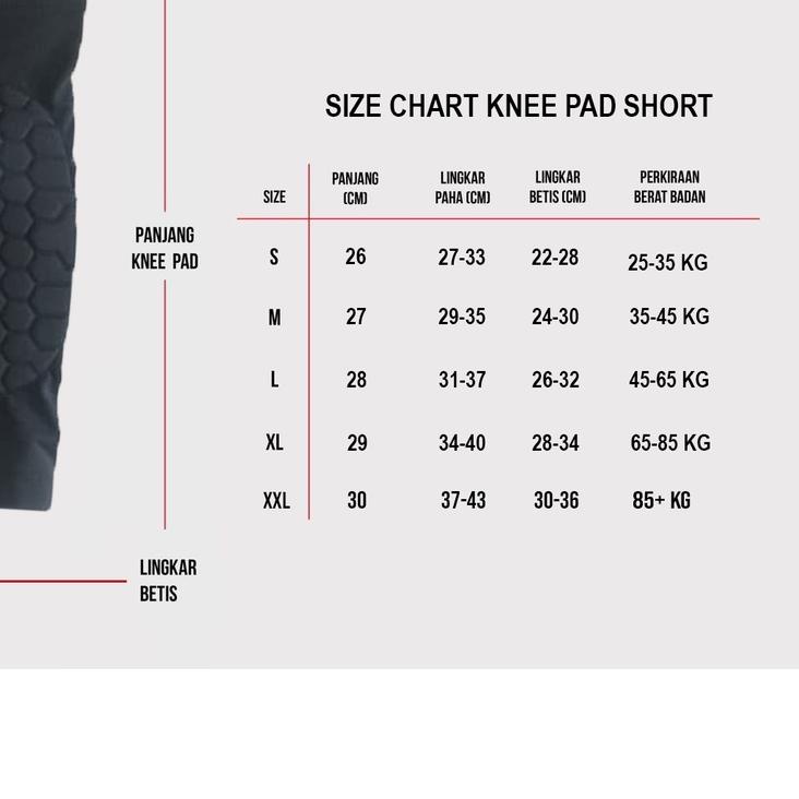 Kneepad Basket Pendek BALLERBRO