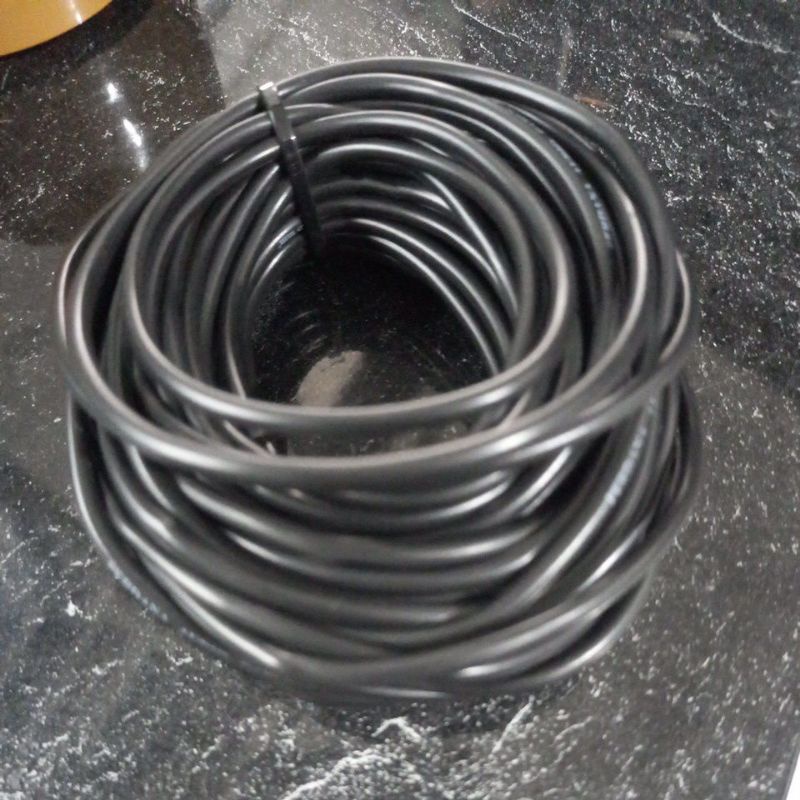 Kabel Serabut 1.5mm 10 Meter Hitam