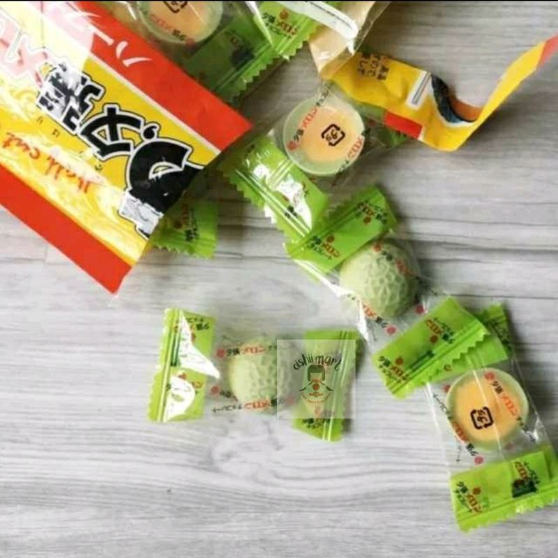 Half Cut Hokkaido Yubari Melon Choco / coklat / permen / candy / snack / melon jepang / cemilan / ca