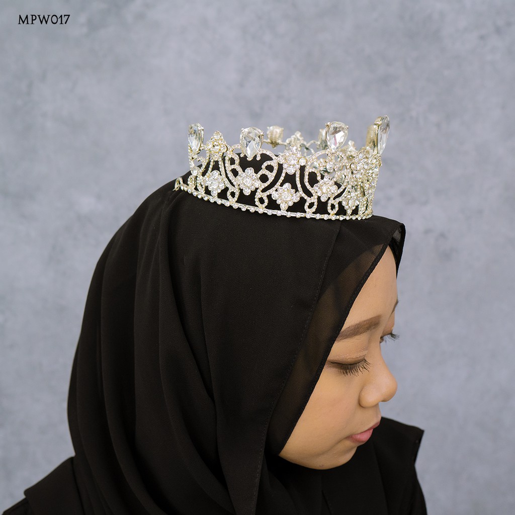 [STOK TERBATAS] CROWN HIJABERS WANITA ASESORIS PERNIKAHAN MODERN MPW017