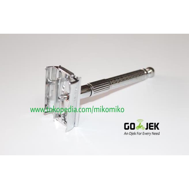 

Bundling Silet Supermax & Gagang Cukur Classic Double Edge