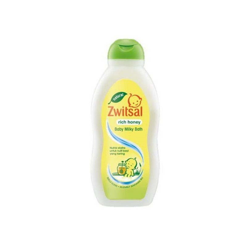 Zwitsal Baby Milk Bath Rich Honey Isi 200 ml Promooo Murahhh~Original