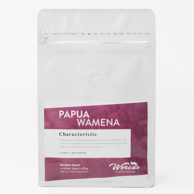 

A0V0 Kopi Arabica Papua Wamena 200 Gram Medium Roast (Biji/Bubuk) - Kopi Biji Bm83