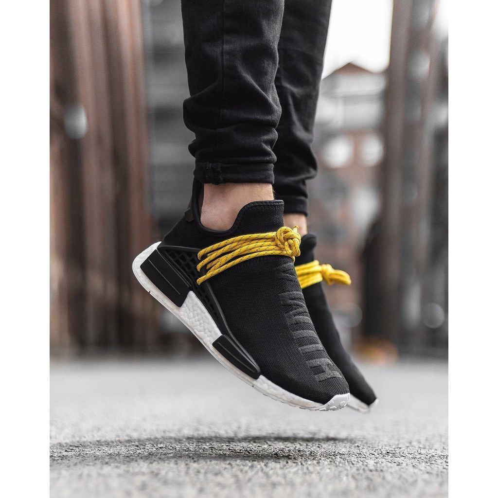 ADIDAS NMD HUMAN RACE BLACK YELLOW