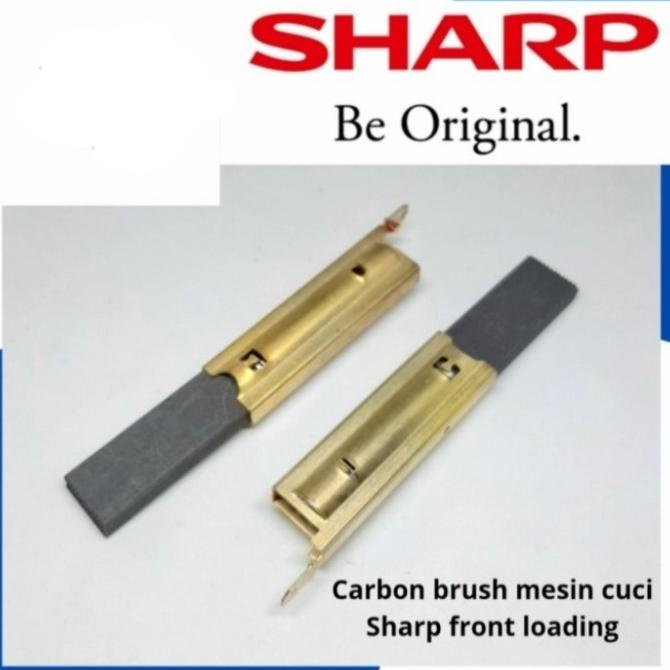 carbon brush mesin cuci sharp front loading