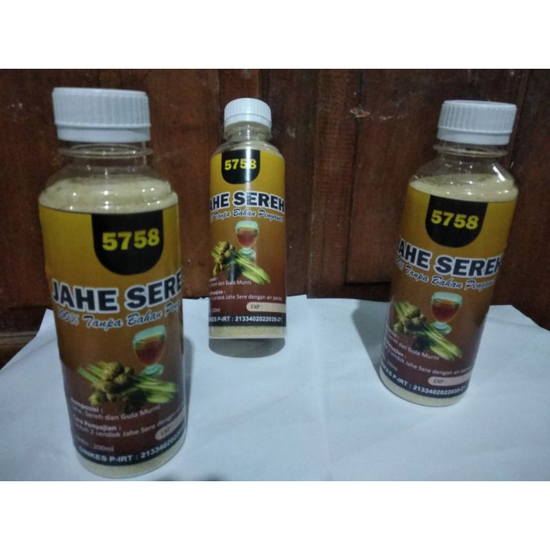 

Minuman Jahe Sereh Instan (Jamu Tradisional)