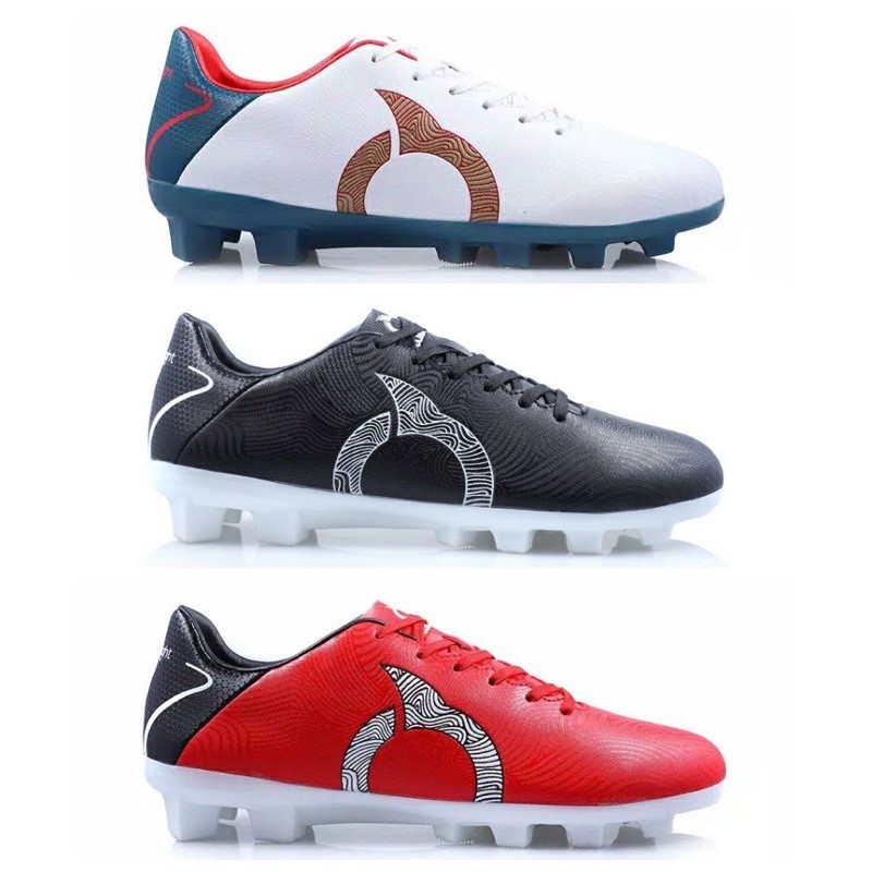 SEPATU BOLA ORTUSEIGHT TEMPEST FG BLACK WHITE