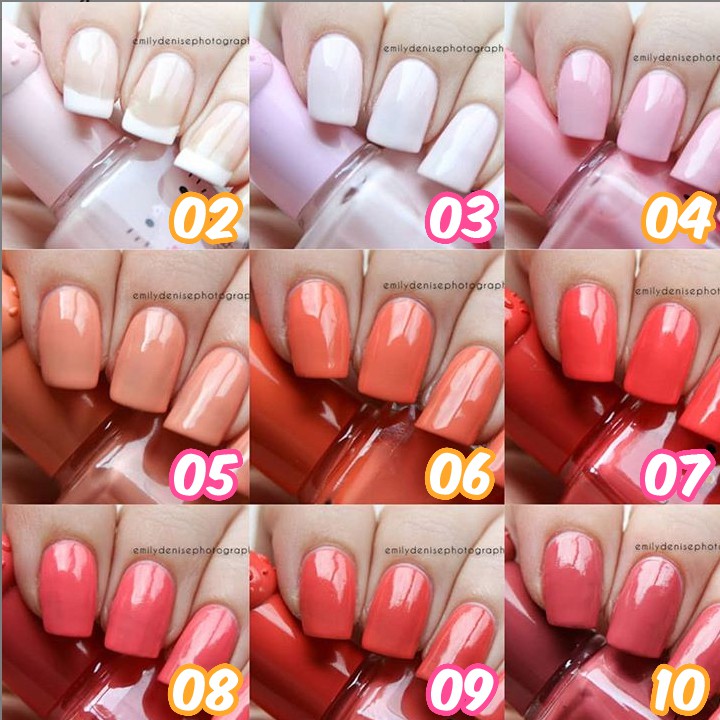 PART 1 HELLO KITTY NAIL POLISH KUTEK ANAK GLOW IN THE DARK NAILPOLISH