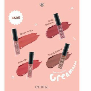 ❤ RATU ❤ Emina Creamatte Lip Cream | Cream Matte LipCream Matte (✔️BPOM)