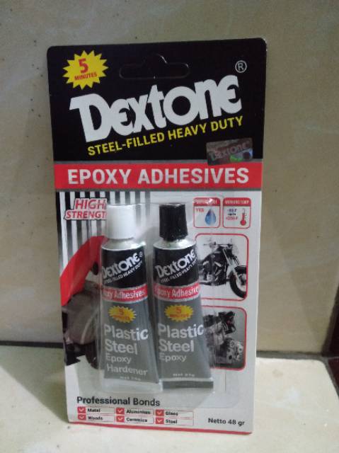 Lem besi campur epoxy dextone 5 menit