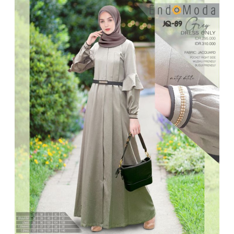 gamis muslimah endomoda JQ -89
