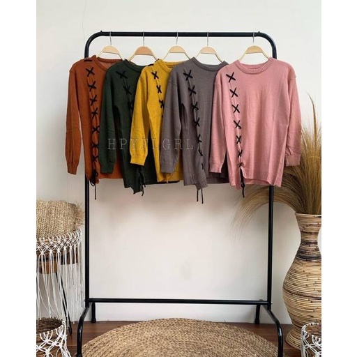 RAJUT PITA KNIT/ SWEATER RAJUT PITA KNIT/ BAJU RAJUT OOTD/ BAJU RAJUT TERBARU/ RAJUT MODEL SEKARANG