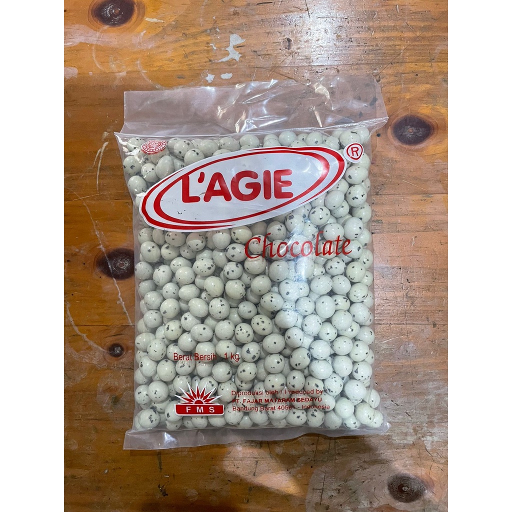 Chocolate / Cokelat / Coklat Lagie - Putih Telur Puyuh (1 Kg)