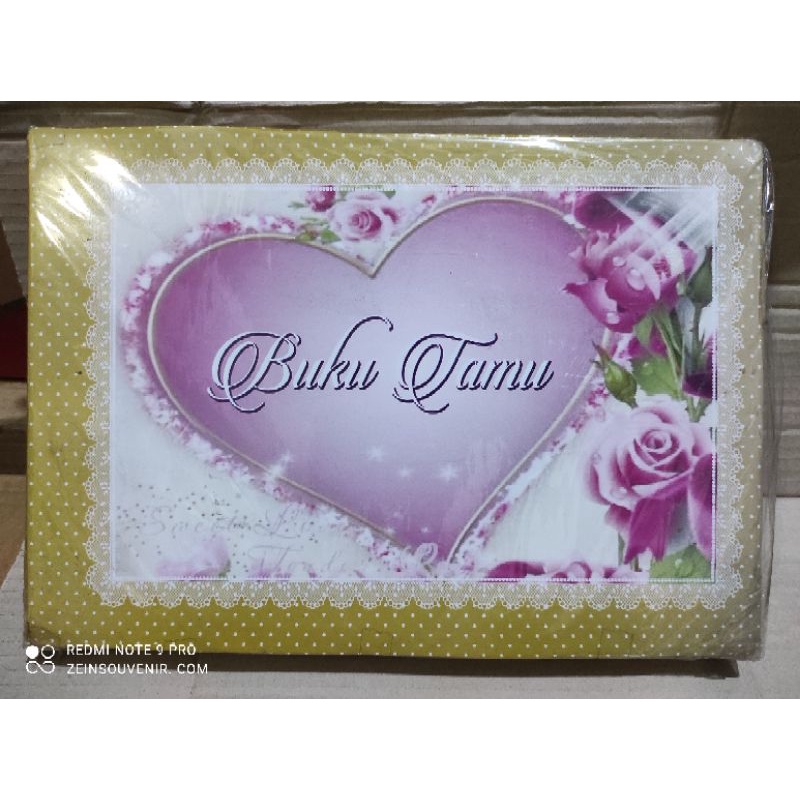 

Souvenir buku tamu untuk -+400 orang