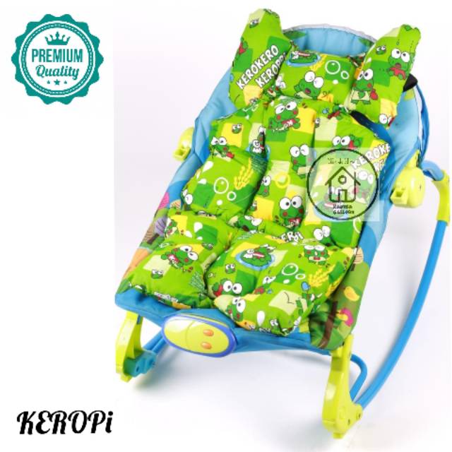 ALAS STROLLER UNIVERSAL STROLLER/ALAS CAR SEAT /ALAS BOUNCER BÀBY MOTIF KEROPI