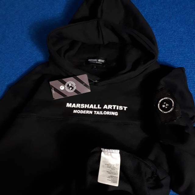 marshall artist sweatshirt black