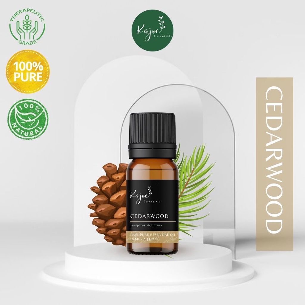 KAJOE Cedarwood Essential Oil Diffuser Minyak Esensial Atsiri Aromaterapi Aromatheraphy