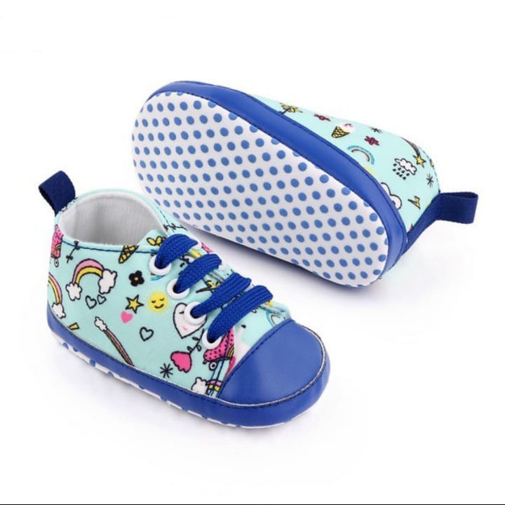 LIU08 Sepatu Bayi Anak anti slip/Baby Prewalker Shoes Belajar Jalan Bayi Pergi Jalan Fashion Casual