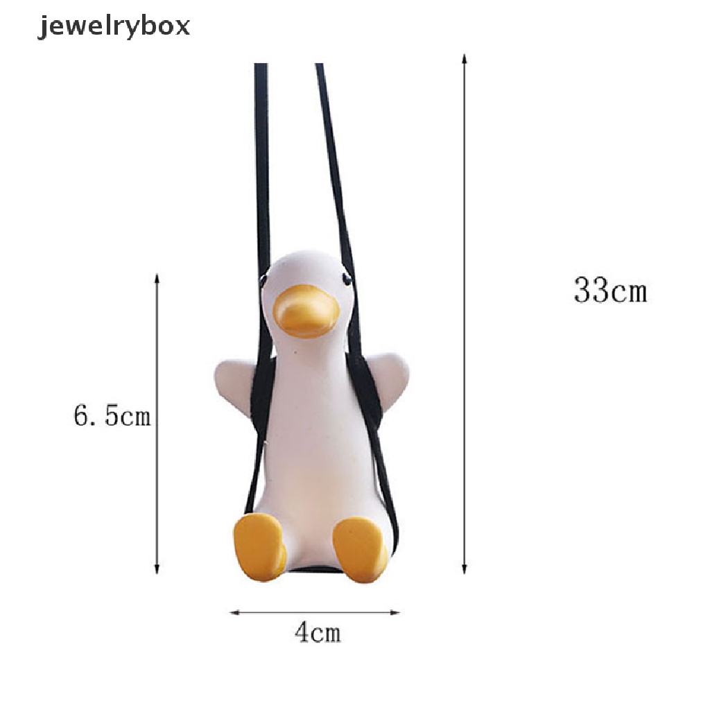 (jewelrybox) Ornamen Gantung Model Bebek Kecil Lucu Untuk Spion Tengah Mobil