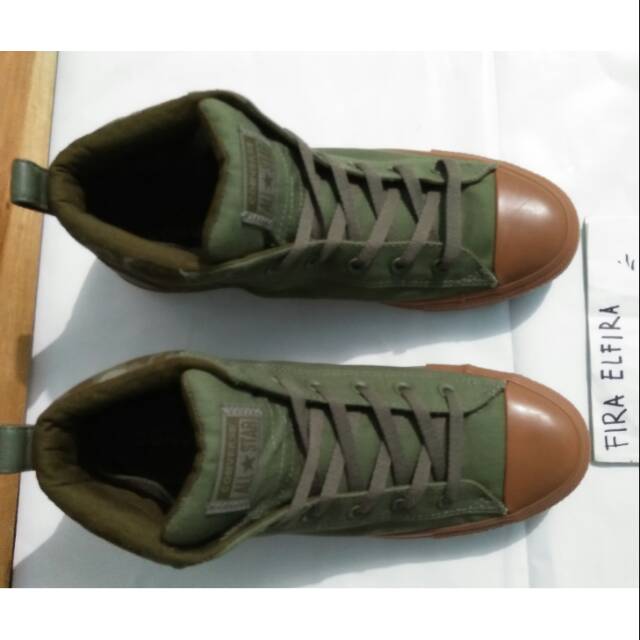 Converse all star street gren arrmy original (sample)