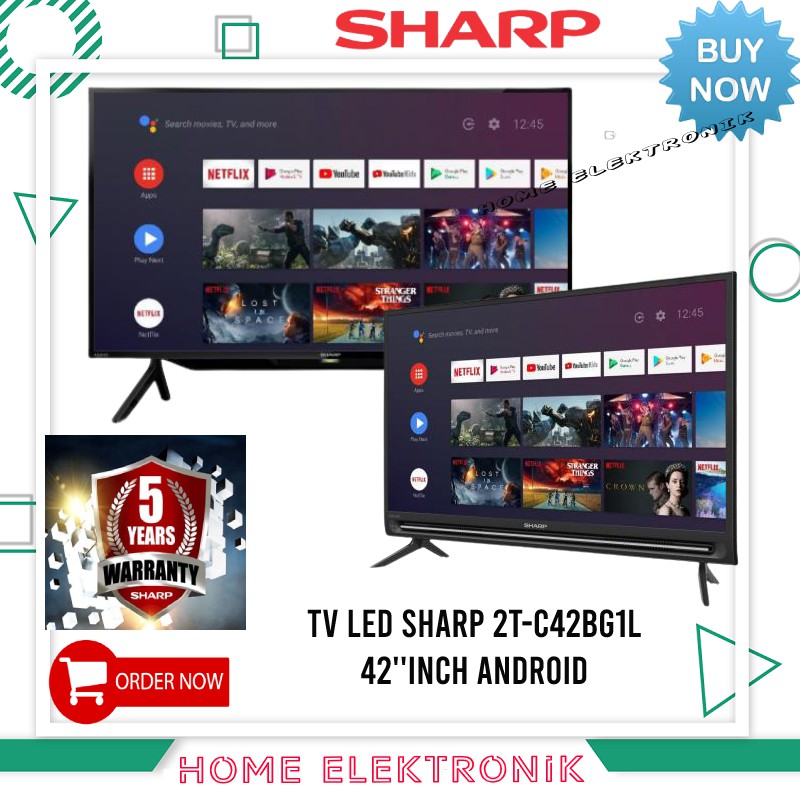 SMART TV SHARP ANDROID 2T-C42BG1L 42''INCH