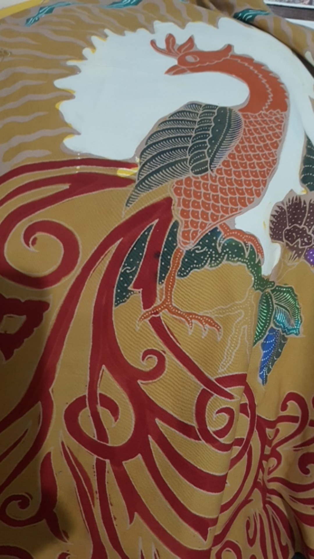 S M L Xl Xxl Kemeja Batik Tulis Pria Berlapis Furing Trikot Lengan Pendek Motif K012 Handmade