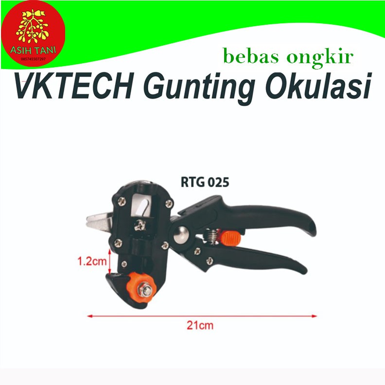 VKTECH Gunting Stek Okulasi Tanaman Grafting Tools