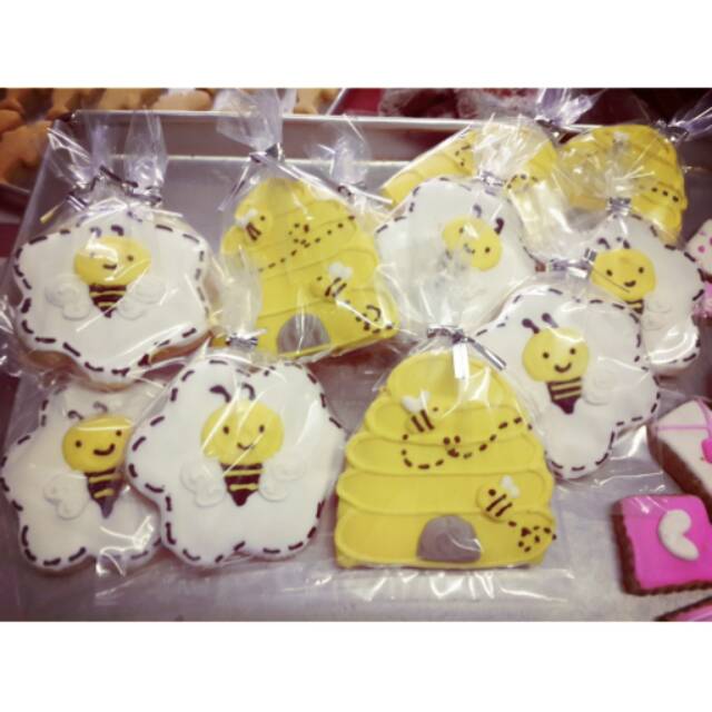 

Custom lebah cookies set/satuan