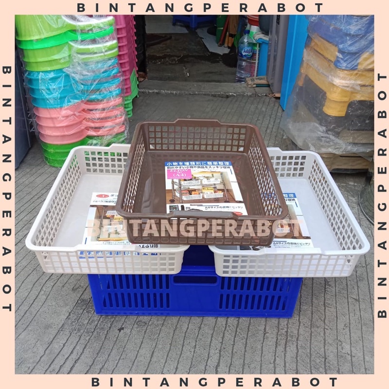 OWL PLAST - KERANJANG ELTON 783 ( A4 ) / Keranjang Penyimpanan Tempat Surat Serbaguna / Keranjang Te