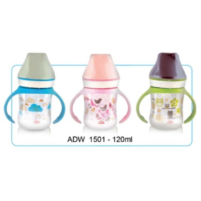 Bunny Wide Neck Feeding Bottle With Handle - Botol Susu Wide Neck