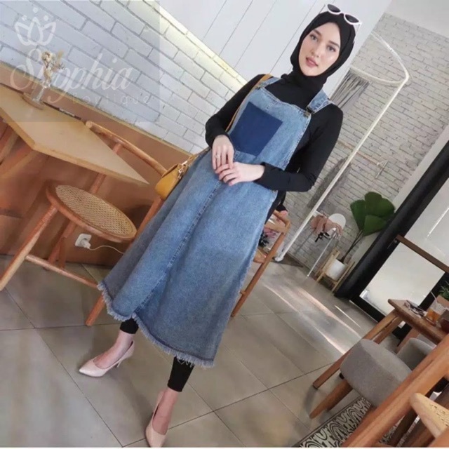 OVERALL ZUSHI ROK JEANS RAWIS PREMIUM