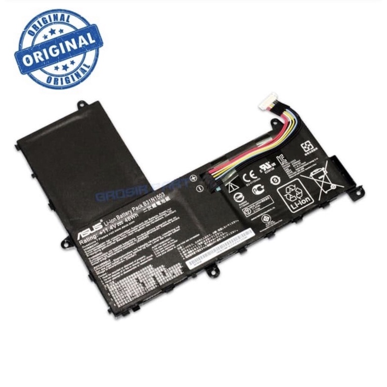 BATERAI ASUS EEEBOOK E202 E202S E202SA B31N1503 ORIGINAL