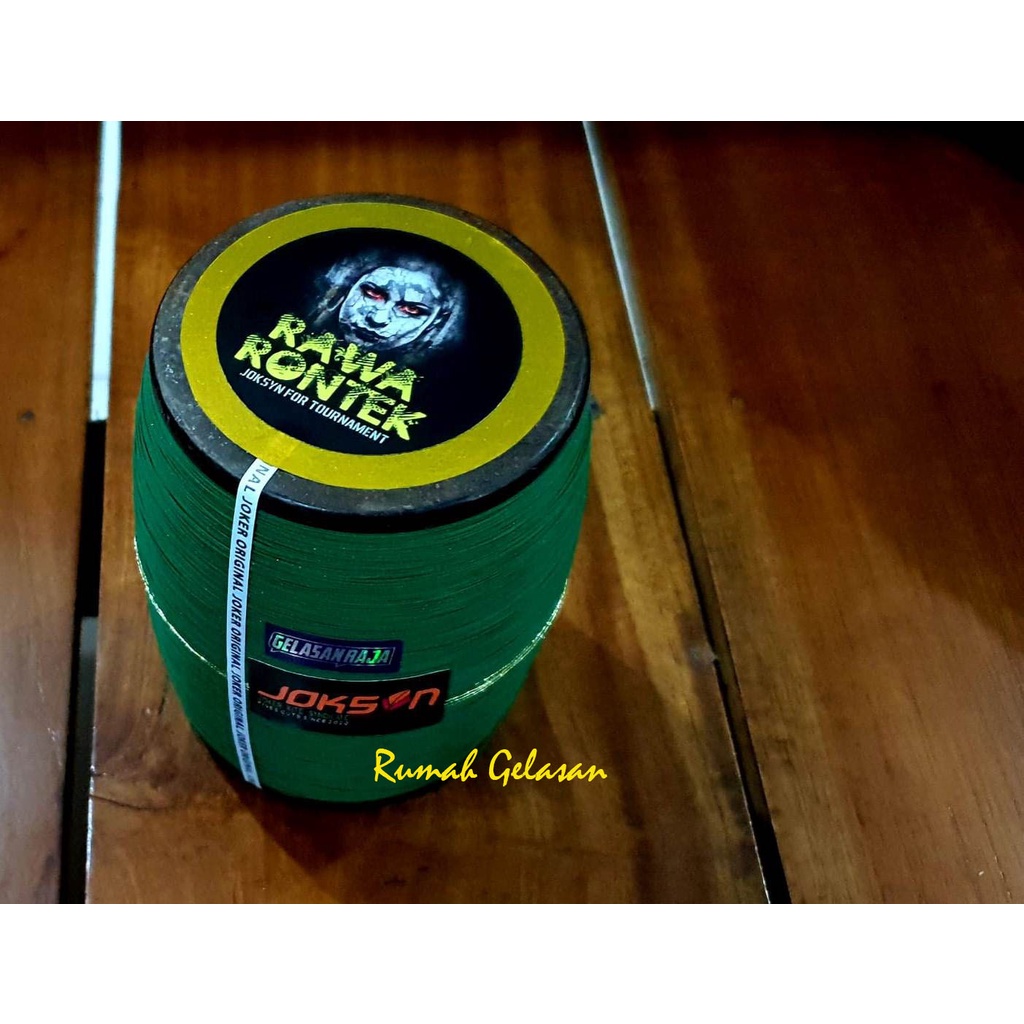 Gelasan Joksyn Rawa Rontek For Turnamen 0.23 Matot Ijo Impor Grade AA