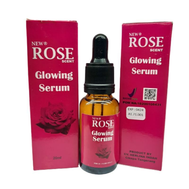 SERUM ROSE GLOWING 20ml BPOM ORIGINAL