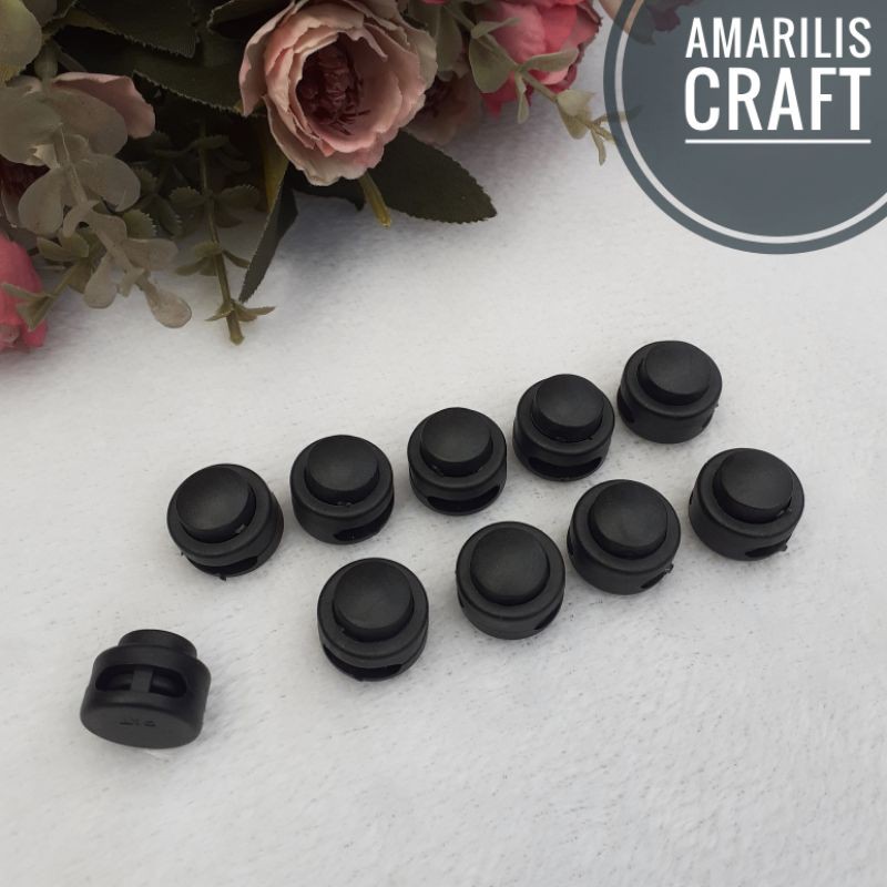 [10pcs] Stopper Bulat Pipih 16mm