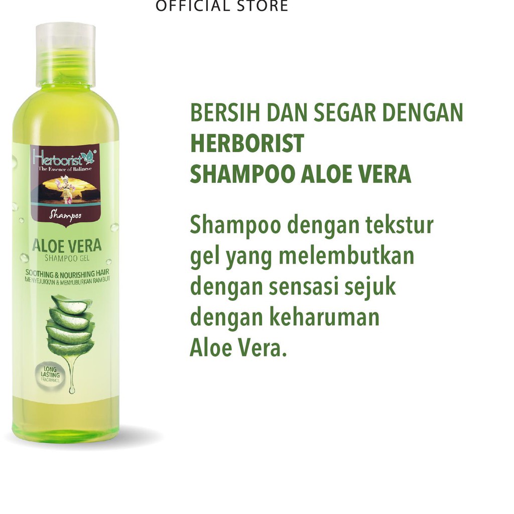 HERBORIST SHAMPOO ALOEVERA