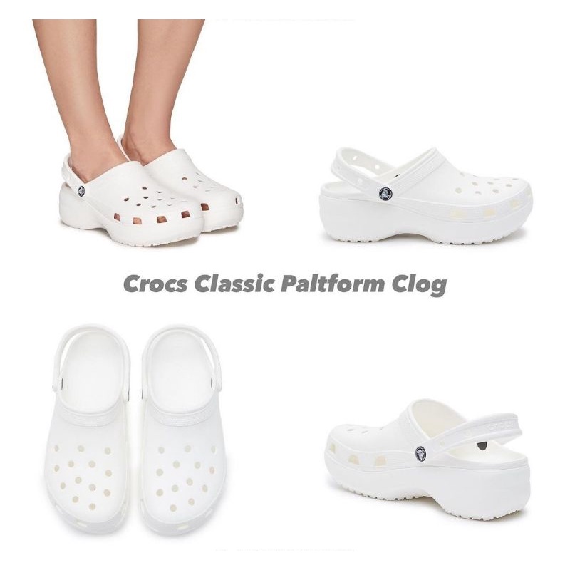 Crocs Platform clog / Crocs Classic Clog Platform / Sandal Wanita Crocs / Crocs Wanita